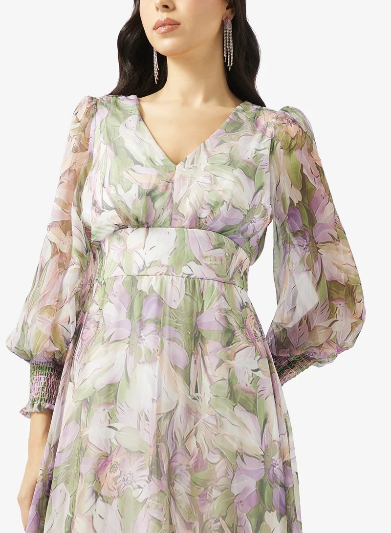 Khizana  Floral Print Dress for Women | Best Price UAE